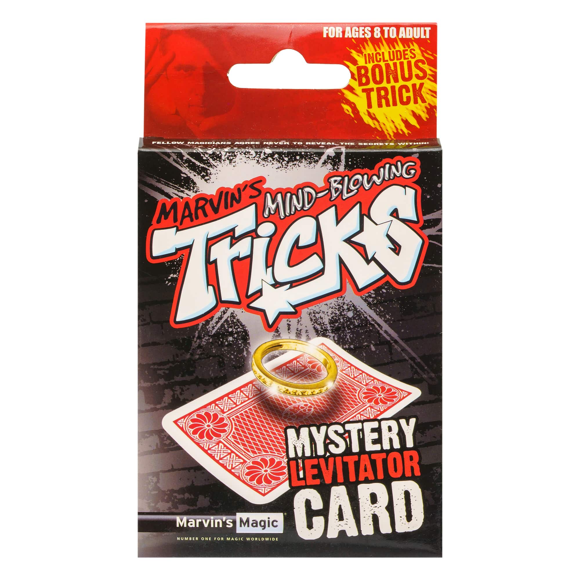 Marvin's Magic - Mind-Blowing Tricks Card Tricks - Mystery Levitator Card