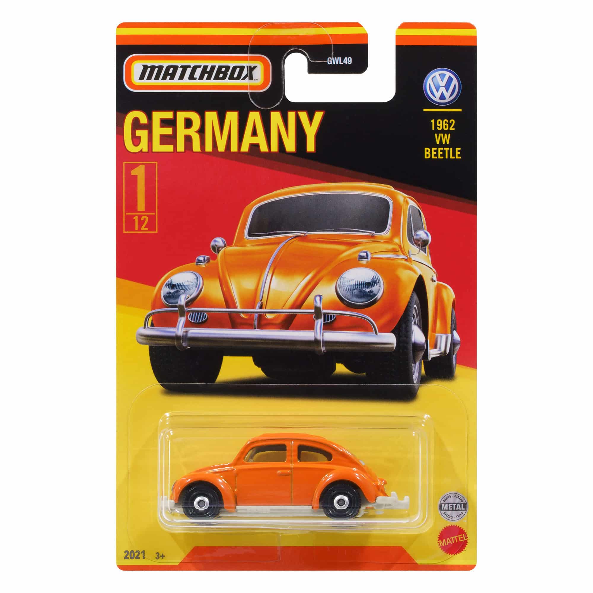 Matchbox - Best of Germany - 1962 VW Beetle