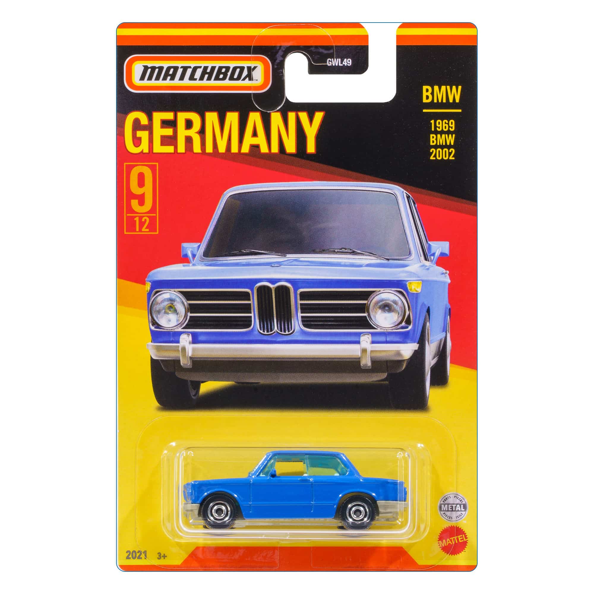Matchbox - Best of Germany - 1969 BMW 2002