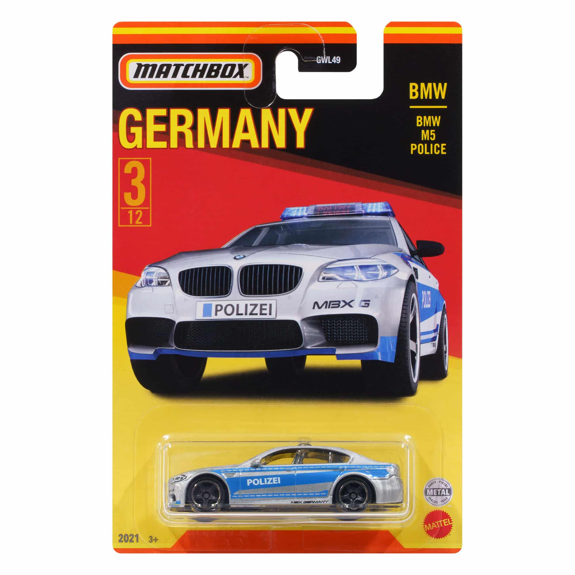 Matchbox - Best of Germany - BMW M5 Police