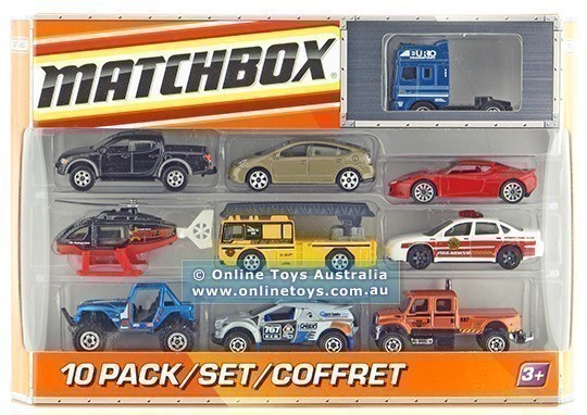 Matchbox - Cars 10 Pack