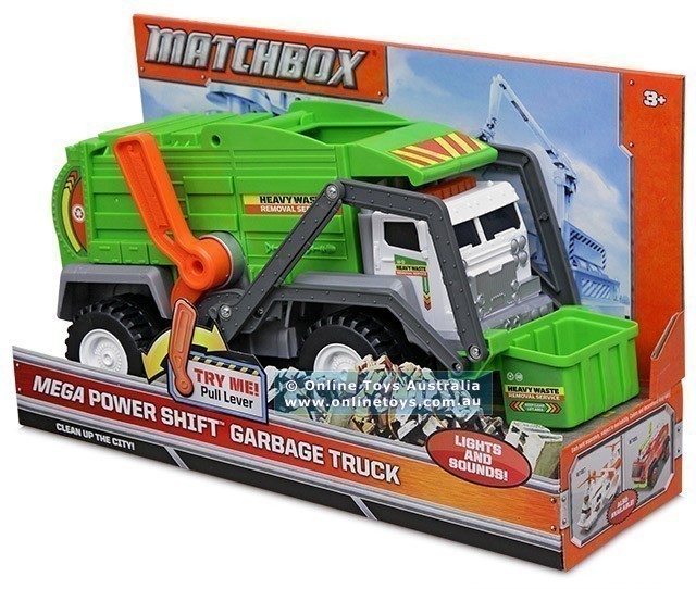 Matchbox - Mega Power Shift - Garbage Truck