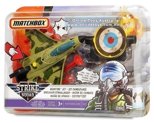 Matchbox - Sky Busters - Strike Squad - Quickfire Jet