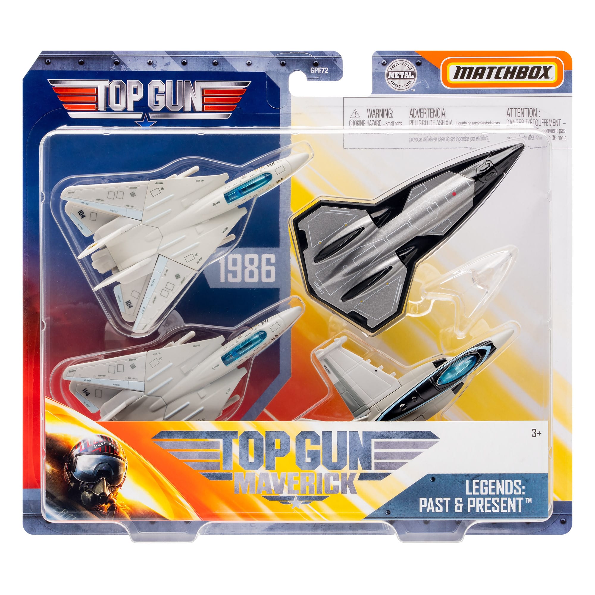 Matchbox Sky Busters Top Gun Maverick 4 Pack Online Toys Australia