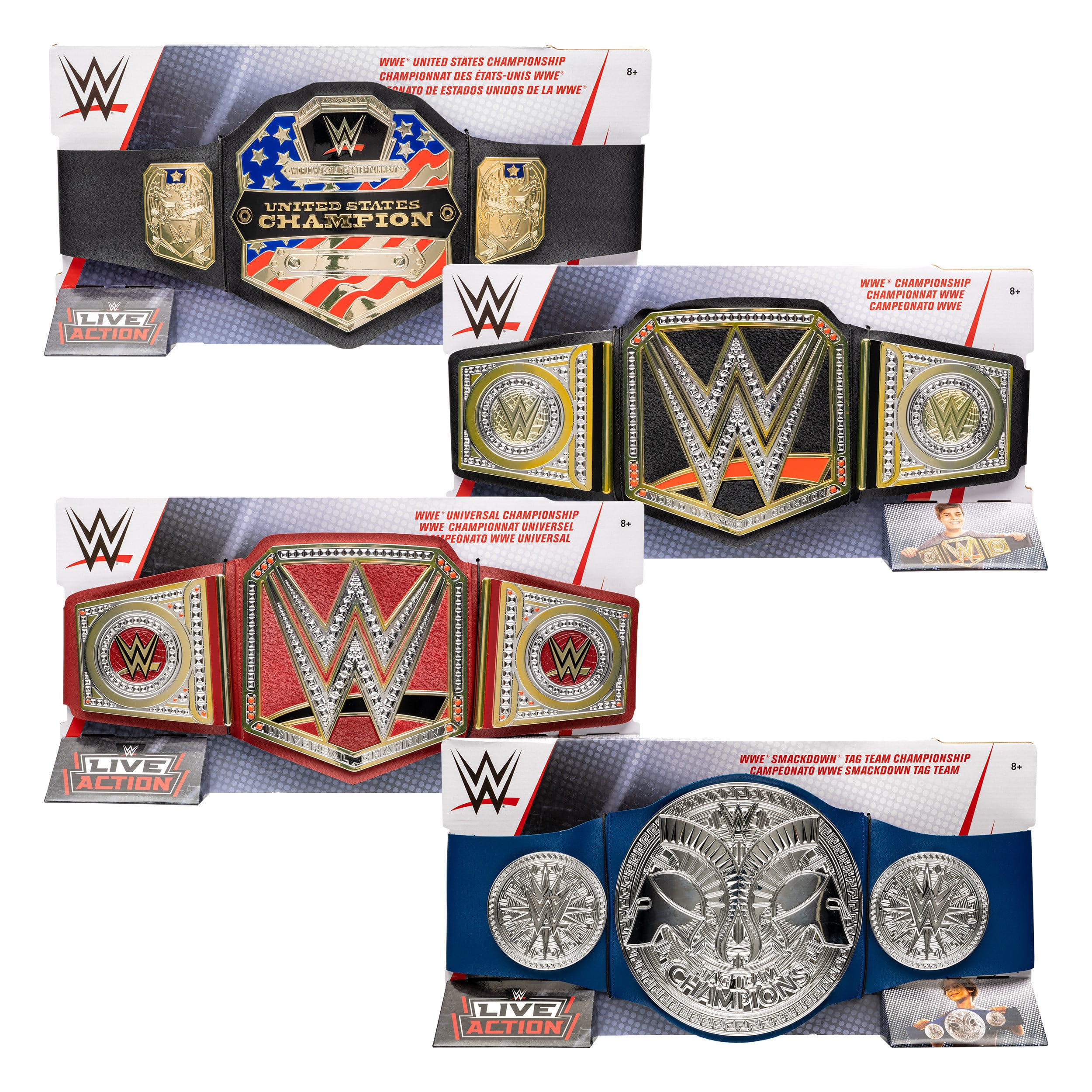 Mattel - WWE Championship Belt Assortment