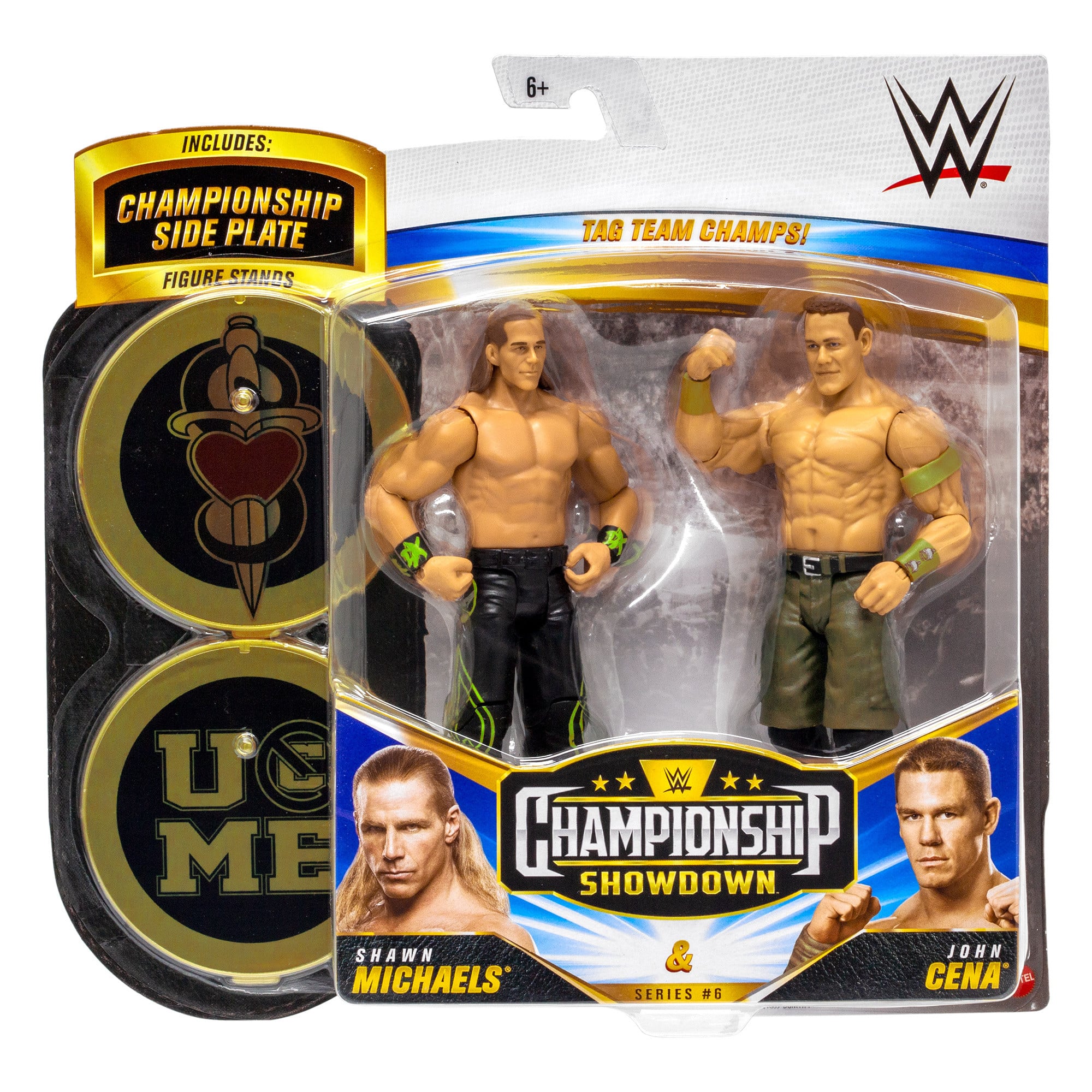 Mattel - WWE Series 6 - Championship Showdown - Shawn Michaels & John Cena