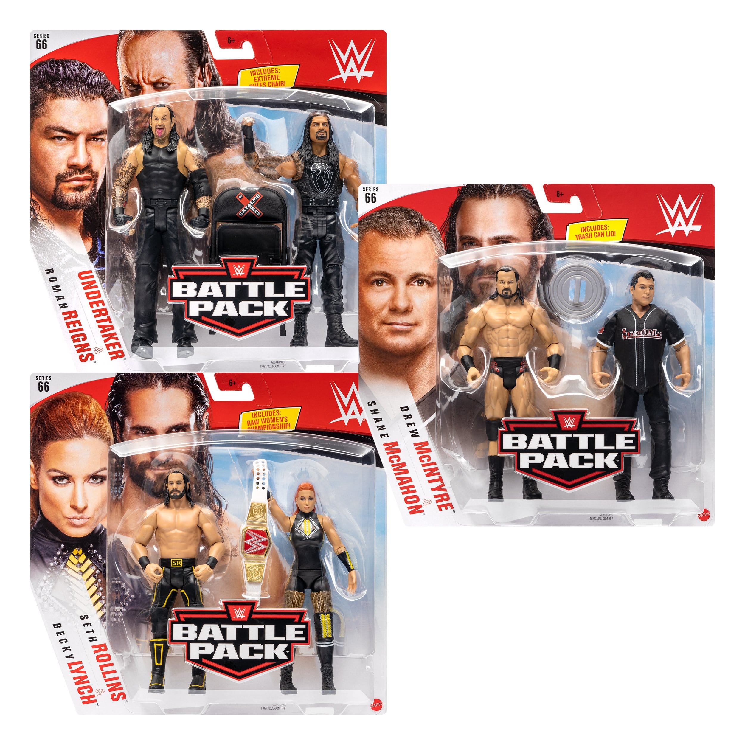 Mattel - WWE Series 66 - Battle Pack Assortment