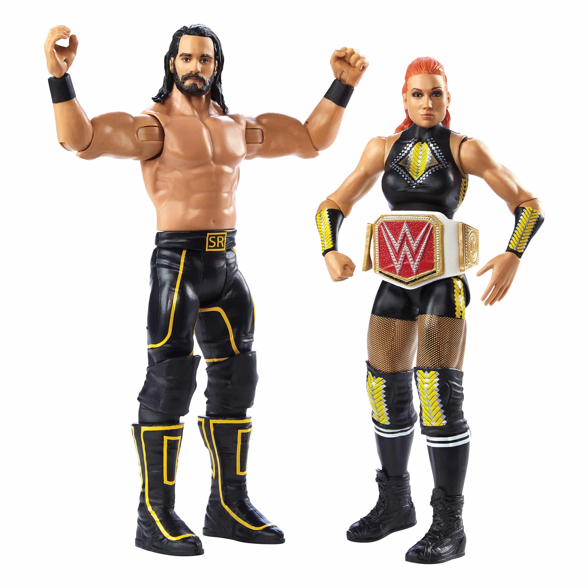 Mattel - WWE Series 66 - Battle Pack - Seth Rollins & Becky Lynch