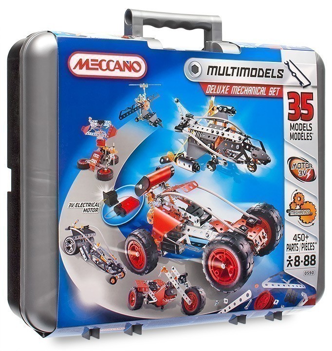 Meccano 0590 - Multi Models 35 Deluxe Mechanical Set