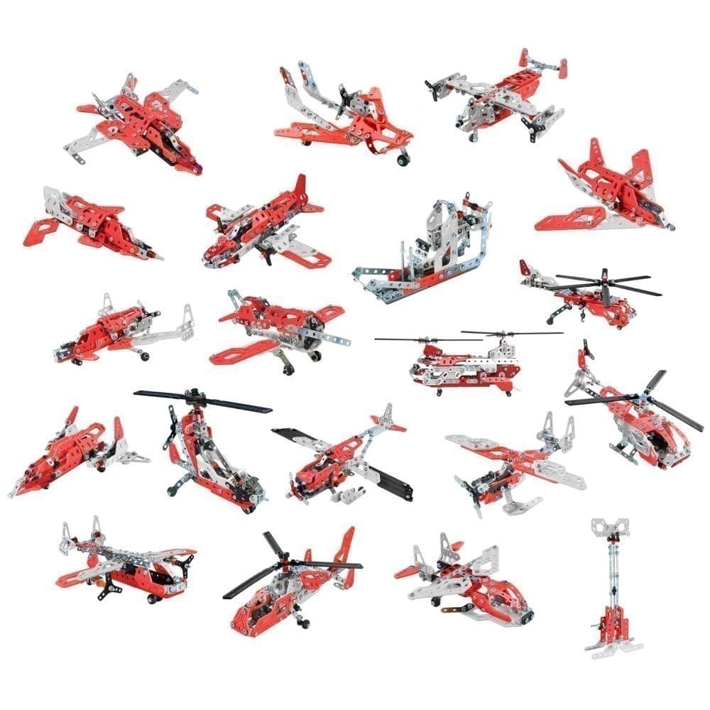 Meccano 16211 - Aerial Rescue - 20 Model Set