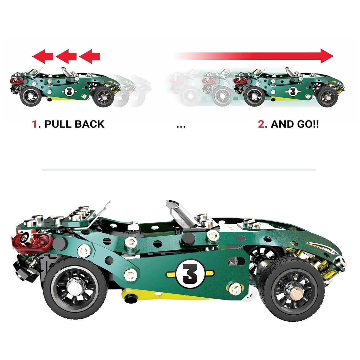 Meccano 18202 Roadster - 5-in-1 Models