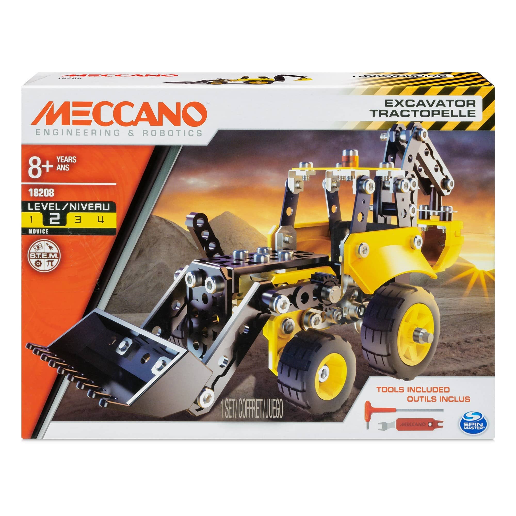 Meccano 18208 - Excavator Model Kit