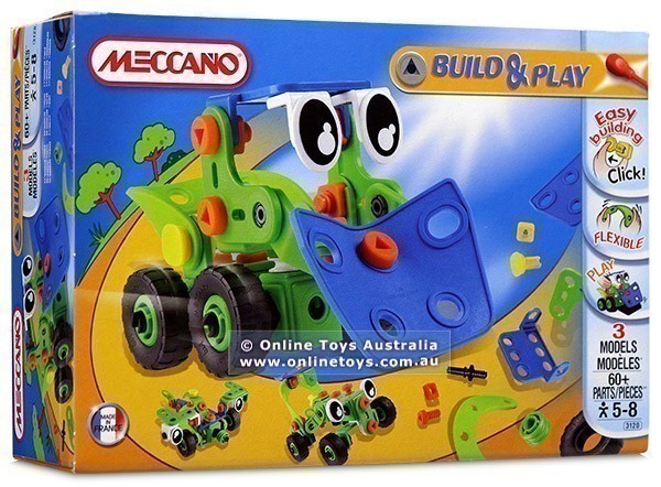 Meccano 3120 Build and Play - 3 Toys