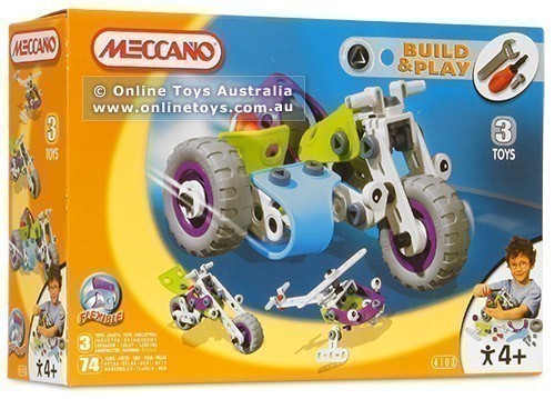 Meccano 4103 Build and Play - 3 Toys