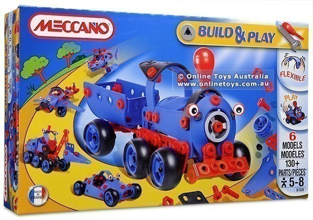 Meccano 8108 Build and Play - 6 Toys