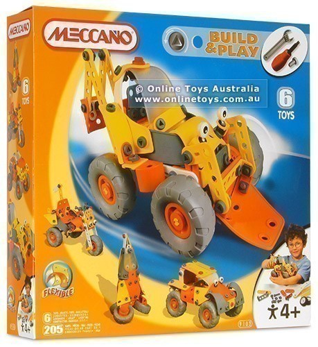Meccano 9103 Build and Play - 6 Toys