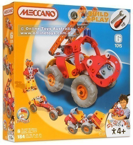 Meccano 9104 Build and Play - 6 Toys