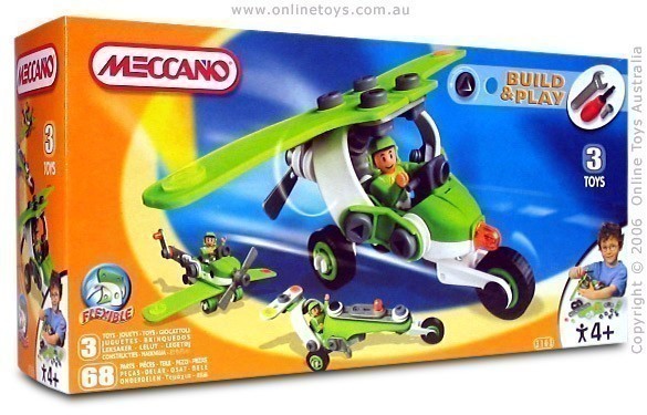 Meccano Build and Play - 3 Toys