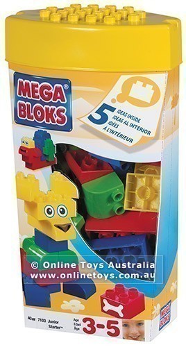Mega Bloks - Minibloks 40 Piece Junior Starter