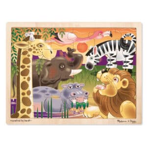 Melissa and Doug - African Plains - 24 Piece Jigsaw Puzzle