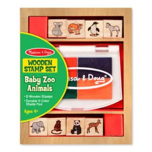 Melissa and Doug - Baby Zoo Animal Stamp Set