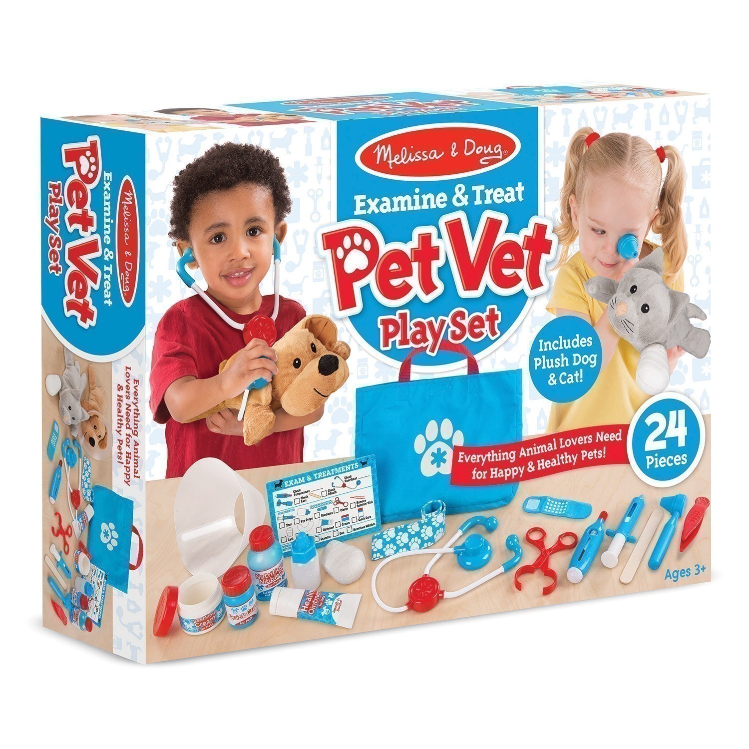 Melissa and Doug - Examine & Treat Pet Vet Playset
