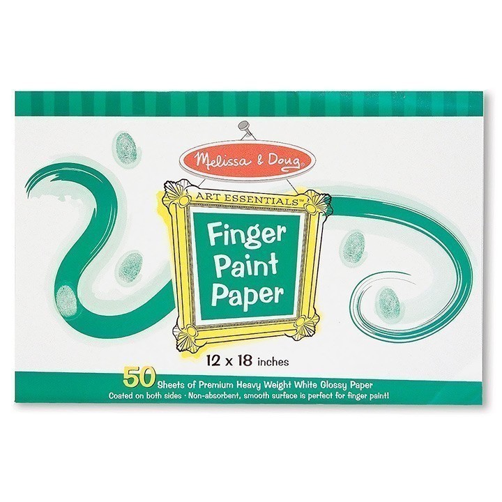 Melissa and Doug - Finger Paint Paper - 50 Sheets