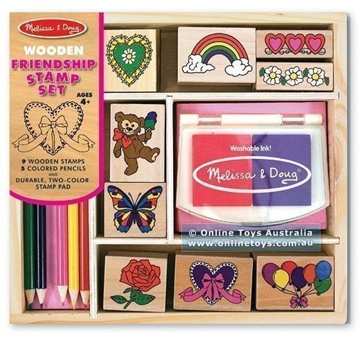 Melissa and Doug - Friendship Stamp Set