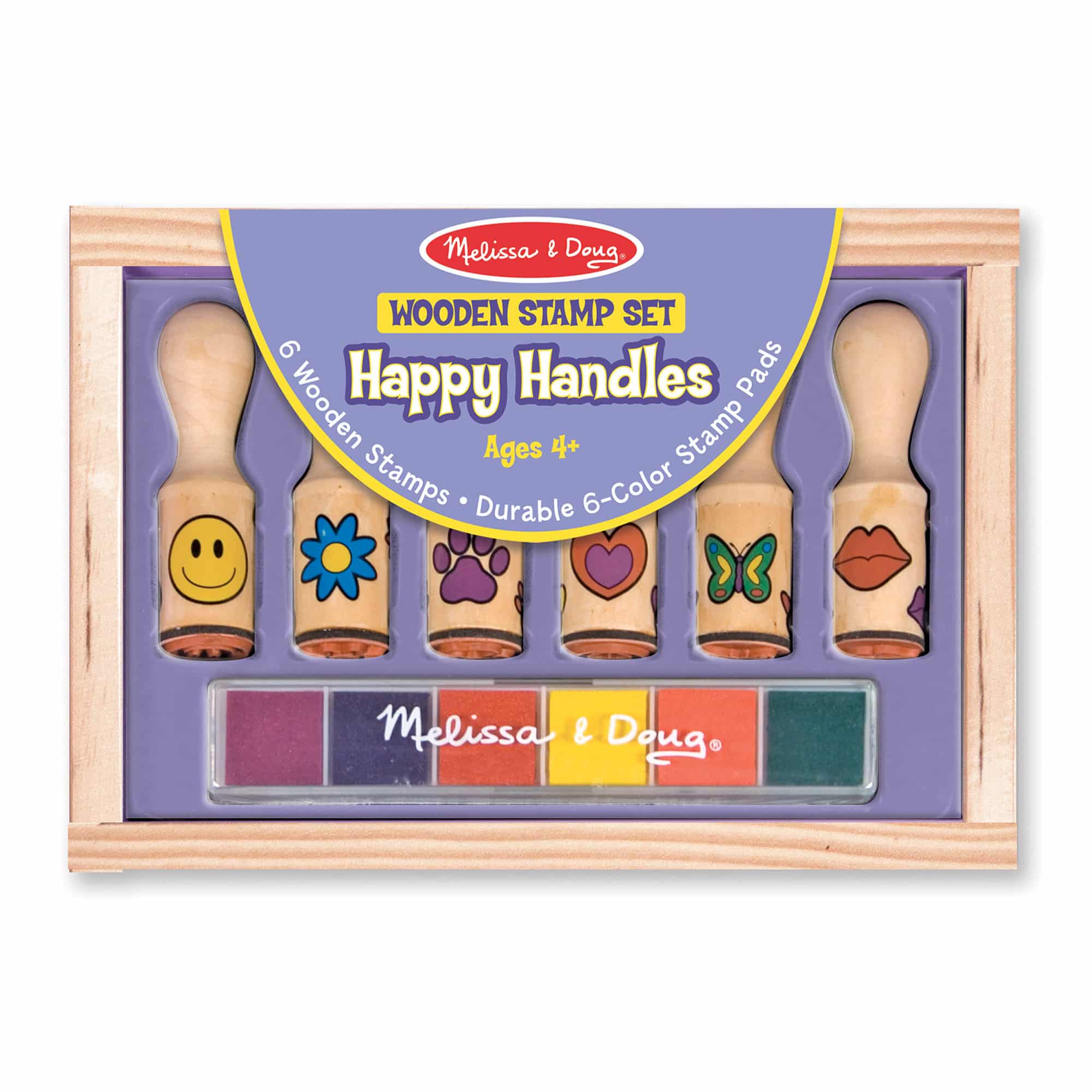 Melissa and Doug - Happy Handle Stamp Set