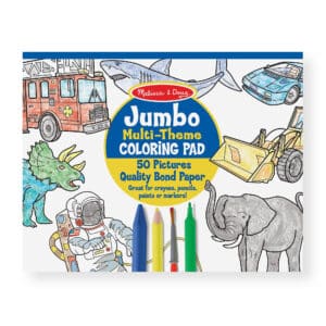 Melissa and Doug - Jumbo Multi-Theme Colouring Pad