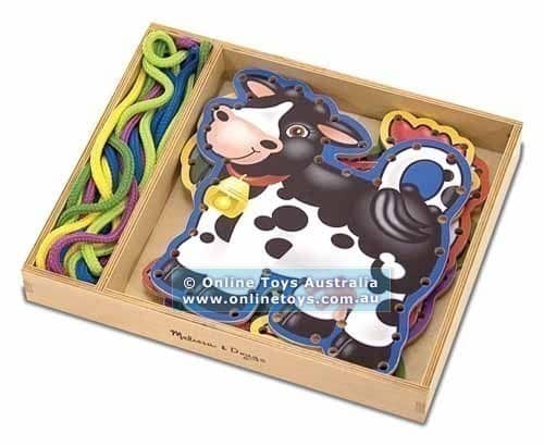 Melissa and Doug - Lace and Trace Farm Animals