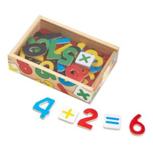 Melissa and Doug - Magnetic Wooden Numbers - 37 Pieces