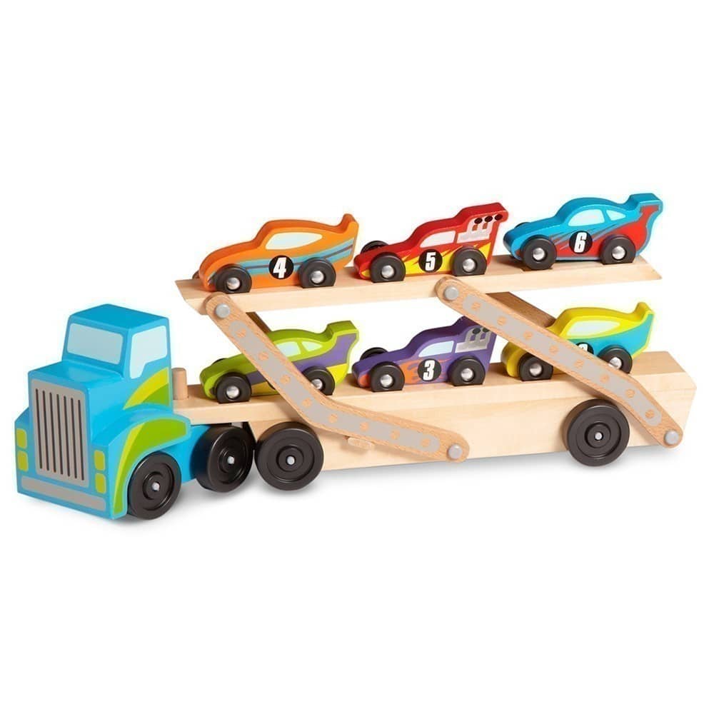 Melissa and Doug - Mega Race Car Carrier