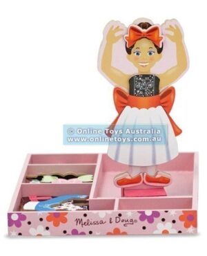 Melissa and Doug - Nina Ballerina Magnetic Dress Up