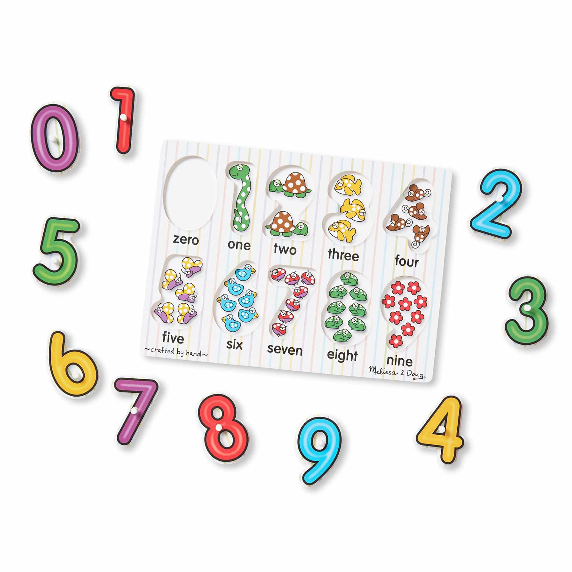 Melissa and Doug - Numbers Peg Puzzle