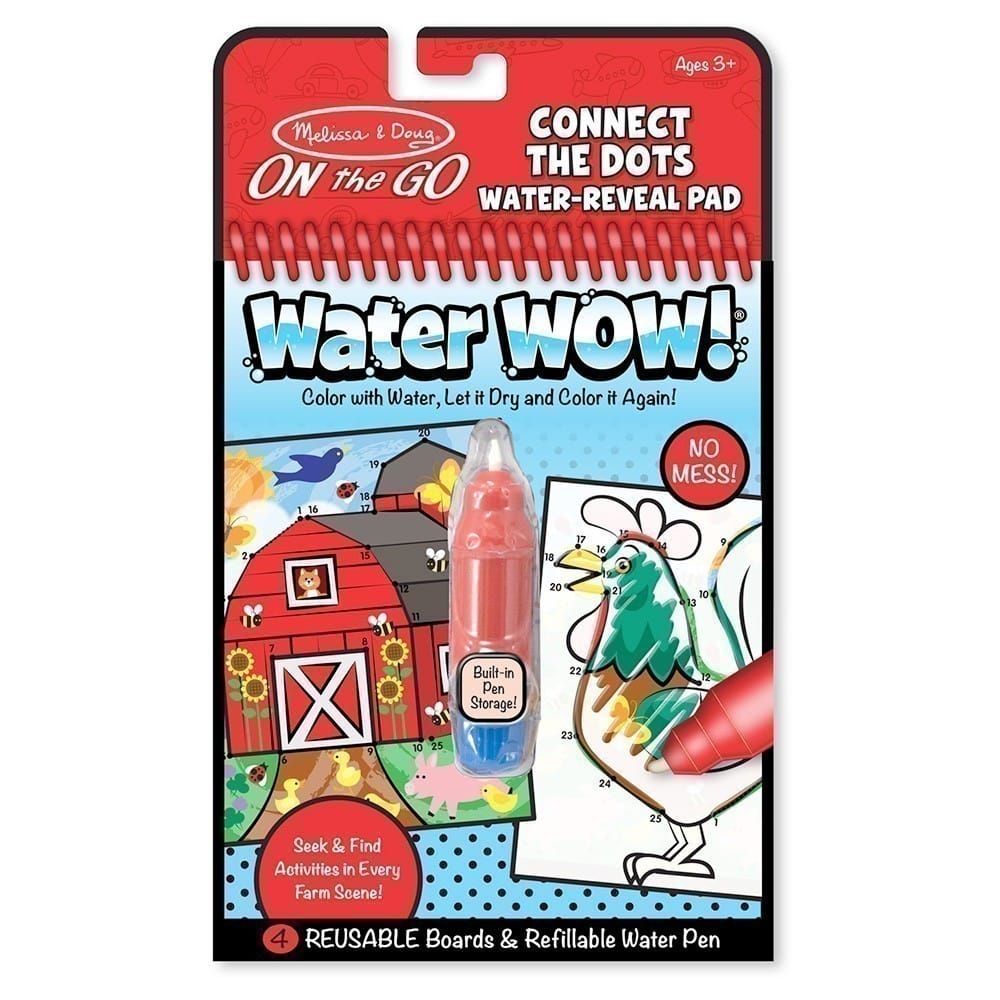 Melissa and Doug - On the Go Water WOW! - Farm Connect The Dots