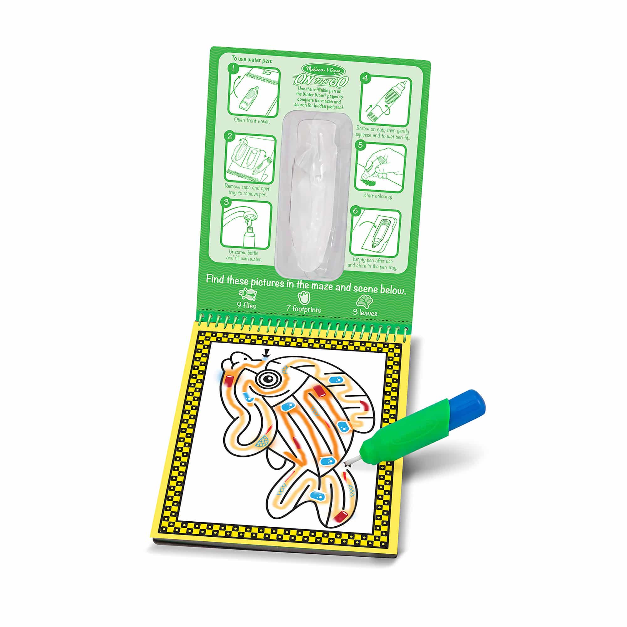 Melissa and Doug - On the Go Water WOW! - Pet Mazes