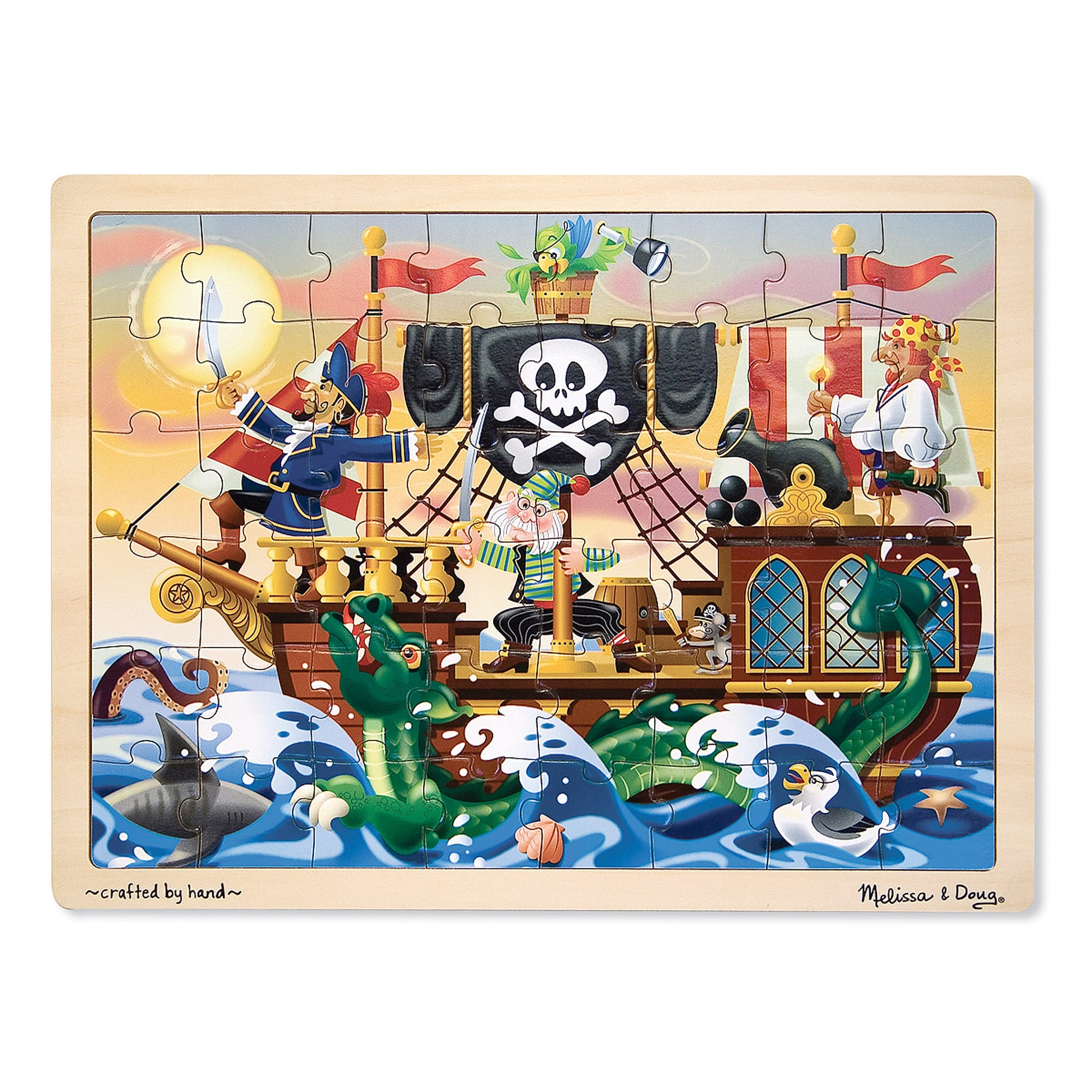 Melissa and Doug - Pirate Adventure - 48 Piece Jigsaw Puzzle