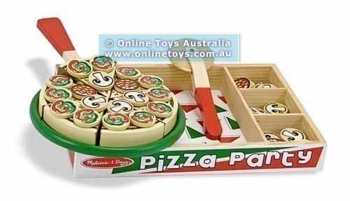 Melissa and Doug - Pizza Party Food Cutting