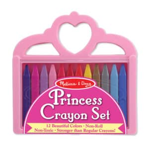 Melissa and Doug - Princess Crayon Set - 12 Pack