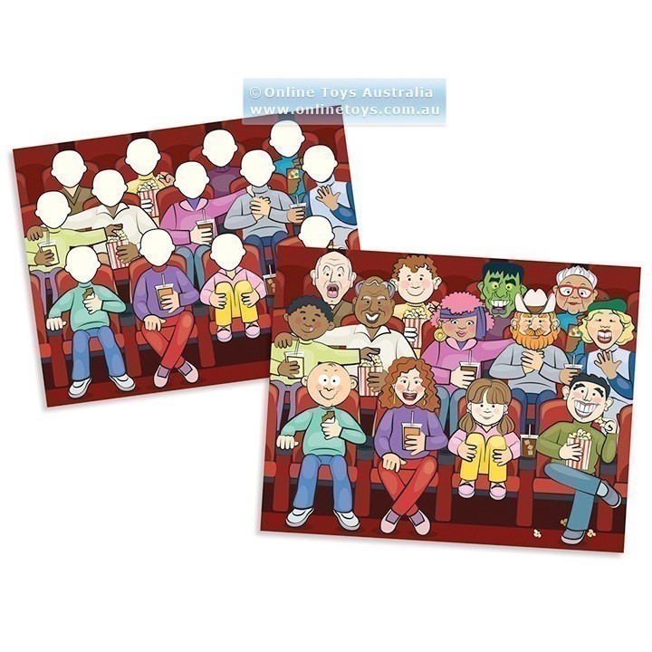 Melissa and Doug - Reusable Sticker Pad - Face It