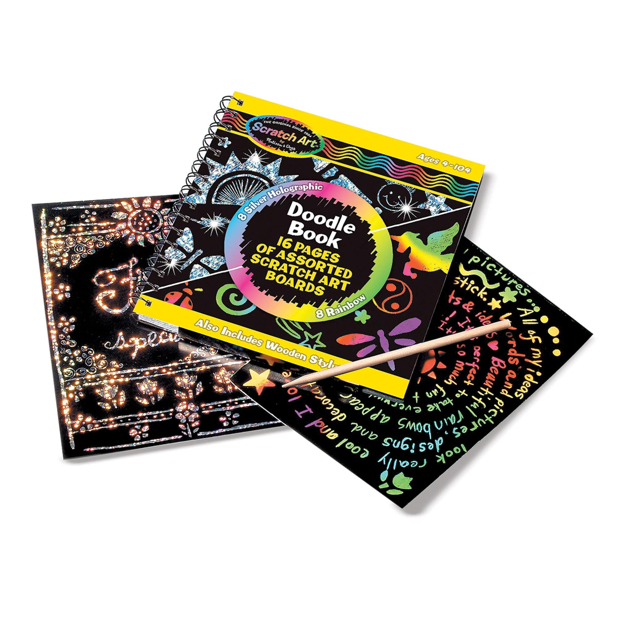 Melissa and Doug - Scratch Art - Doodle Pad