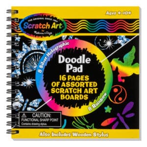 Melissa and Doug - Scratch Art - Doodle Pad