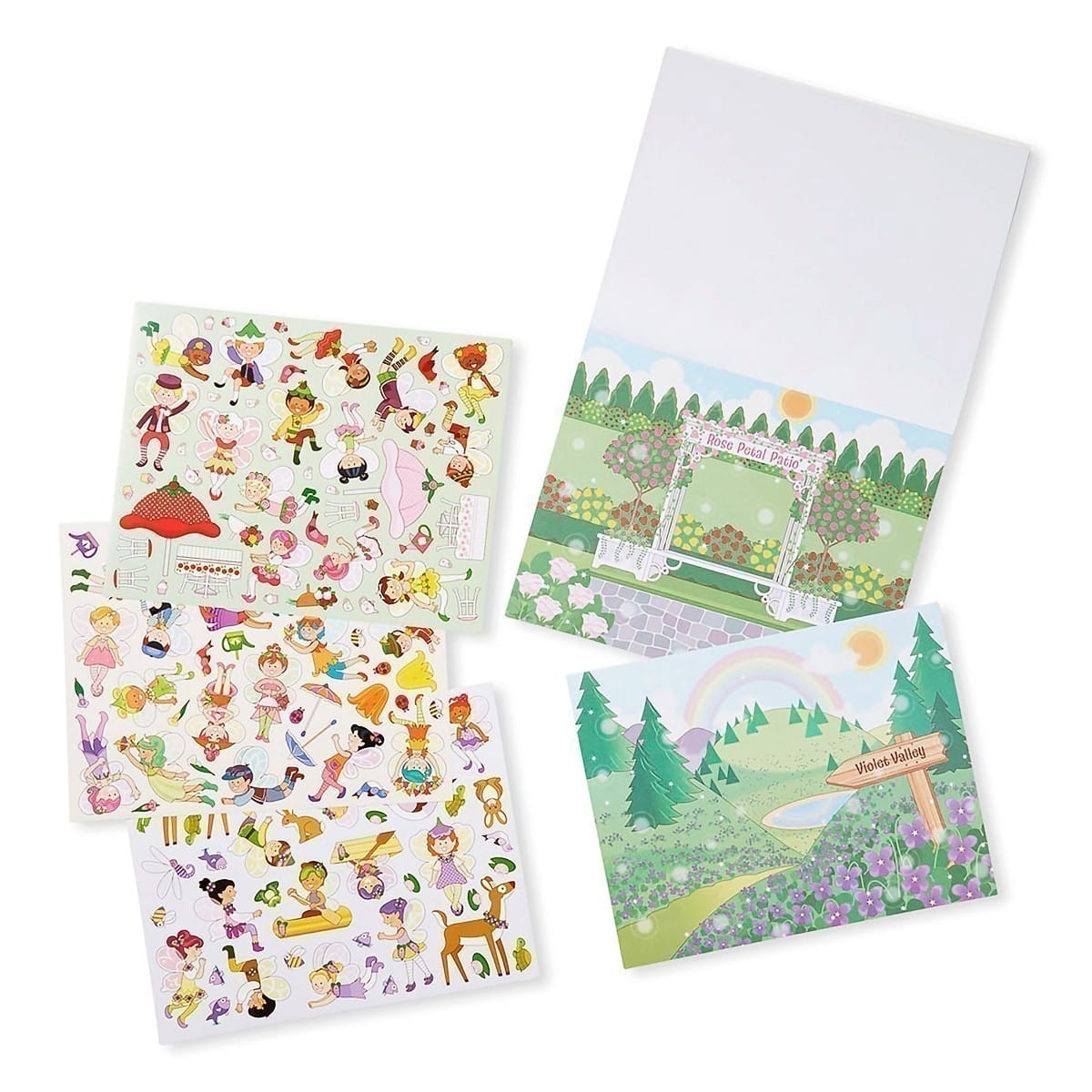 Melissa and Doug - Scratch & Sniff Sticker Pad - Floral Fairies