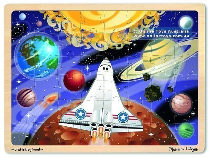 Melissa and Doug - Space Voyage - 48 Piece Jigsaw Puzzle