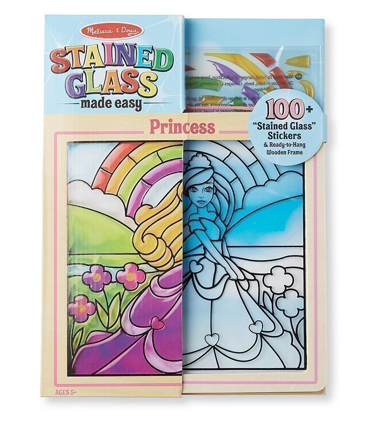 Melissa and Doug - Stained Glass Made Easy - Princess