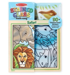 Melissa and Doug - Stained Glass Made Easy - Safari