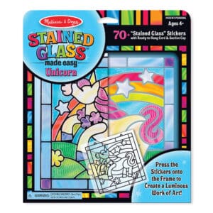 Melissa and Doug - Stained Glass Made Easy - Unicorn