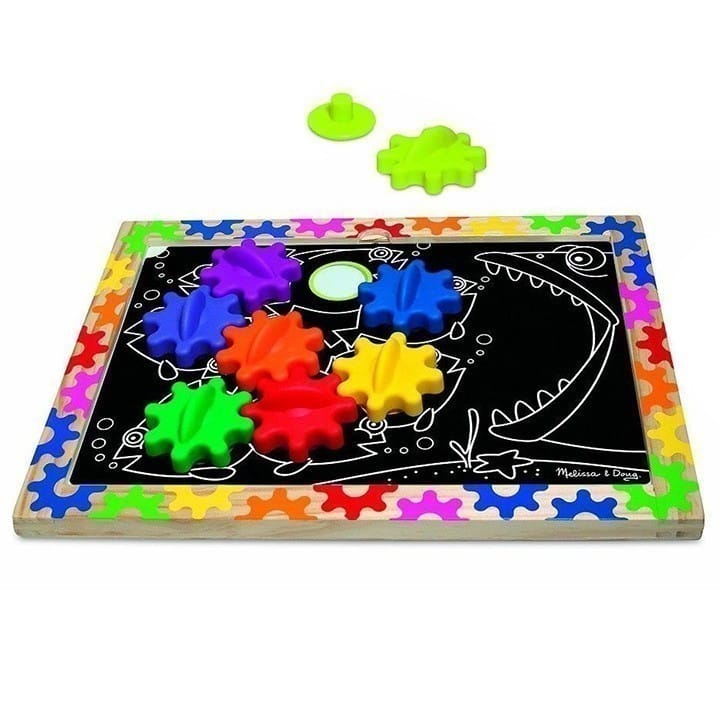 Melissa and Doug - Switch & Spin Magnetic Gear Board