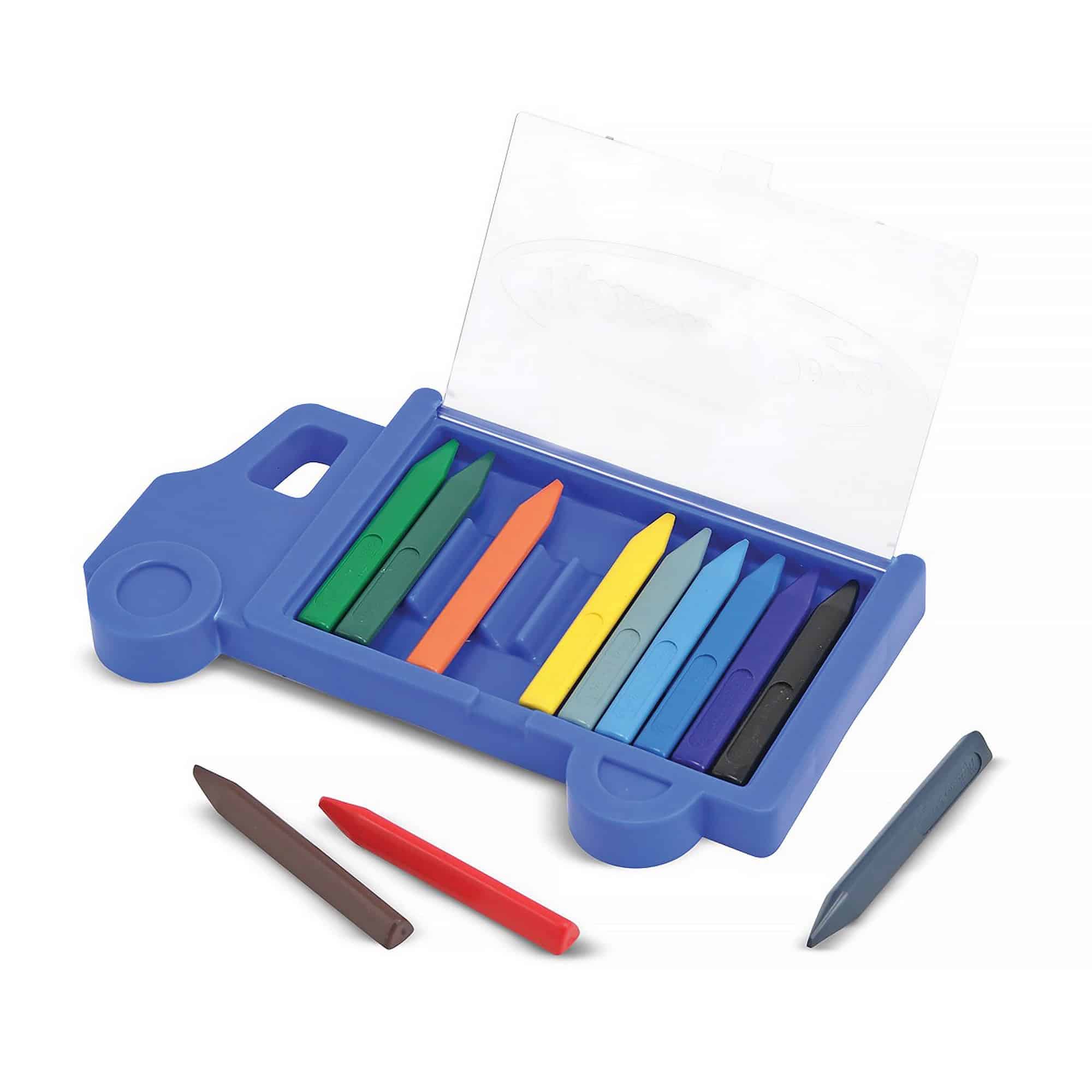 Melissa and Doug - Truck Crayons - 12 Pack